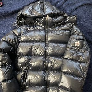 Black Moncler Maya Jacket